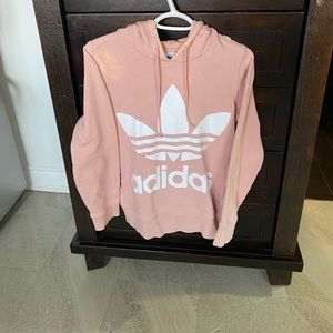 PINK ADIDAS HOODIE